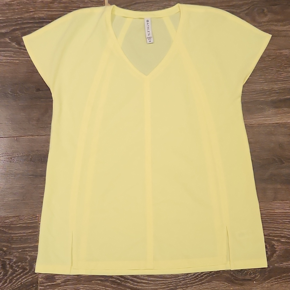 ❤️ NWOT! ATHLETA V-NECK BOULEVARD TOP, XS - Picture 7 of 11